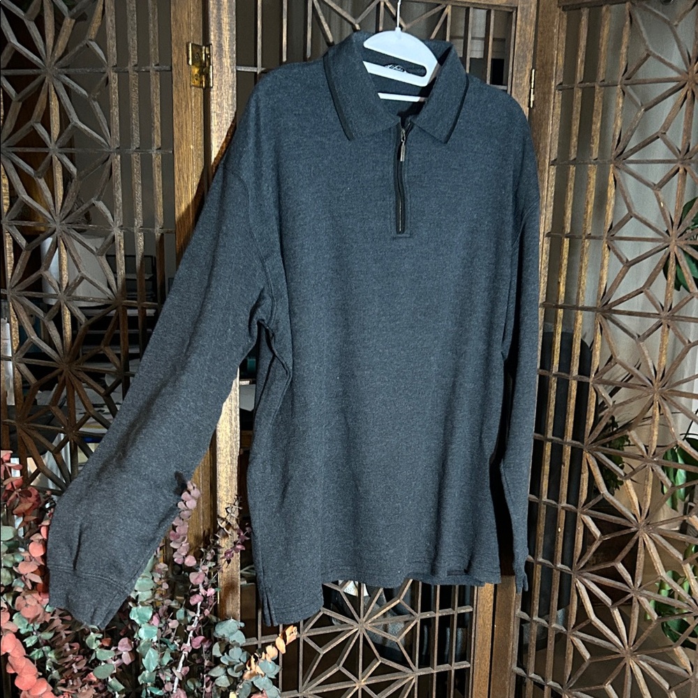 RAGMAN PULLOVER WITH ZIPPER XL